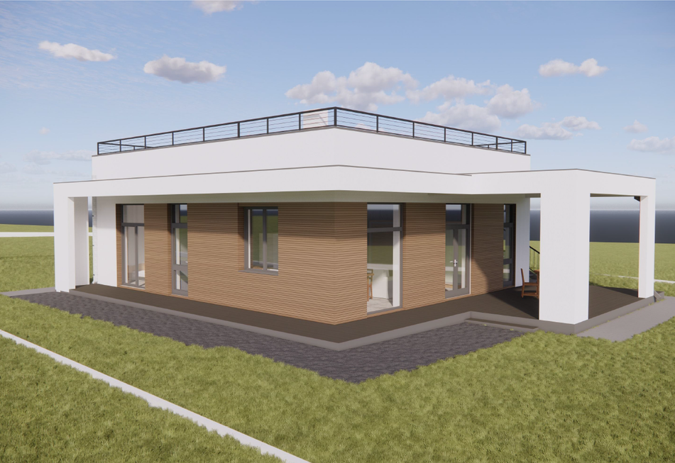 Дом из газобетона в Севастополе Строительство домов из газобетона Севастополь